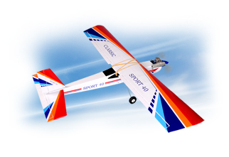 trainer 40 rc plane