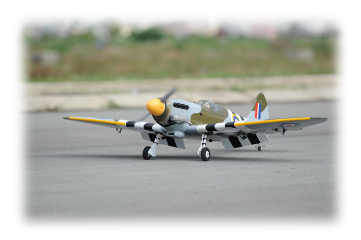 PH120 – SPITFIRE MK2 SCALE 1:8 ARF .46-.55