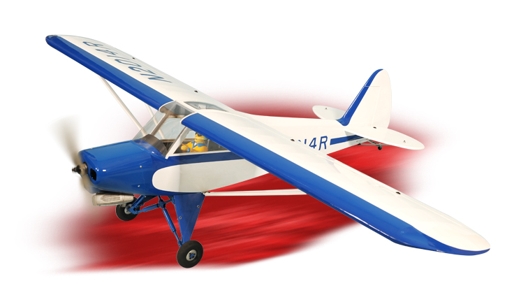 PH117 – SUPER CUB PA-18 SCALE 1:4 ½ Size 1.20/20cc ARF